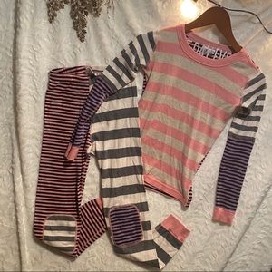 Hanna Andersson• long underwear set •girls 10